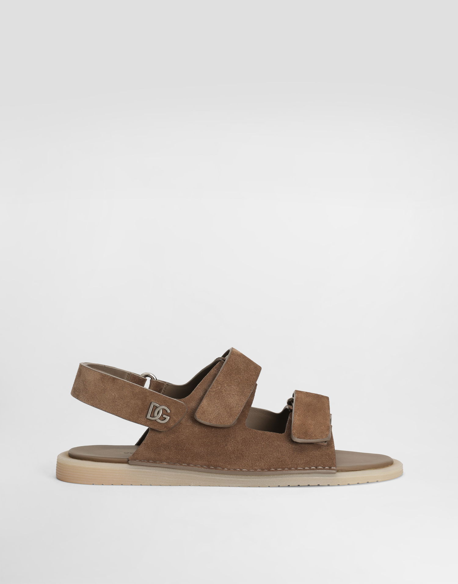 Tilbehør Dolce & Gabbana Dolce & Gabbana Suede Sandals Brun | A80492AT44180024, 0