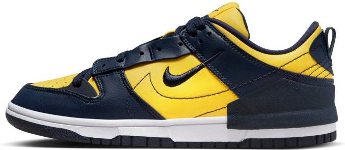 Sneakers og sko Nike Dunk Low Disrupt 2 "Michigan" W Gul | DV4024-400, 0