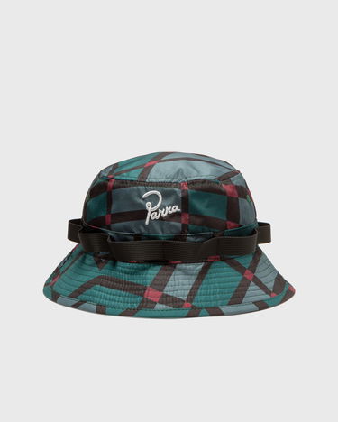 Hat By Parra Squared Waves Pattern Safari Hat Grøn | 8720701912946, 0
