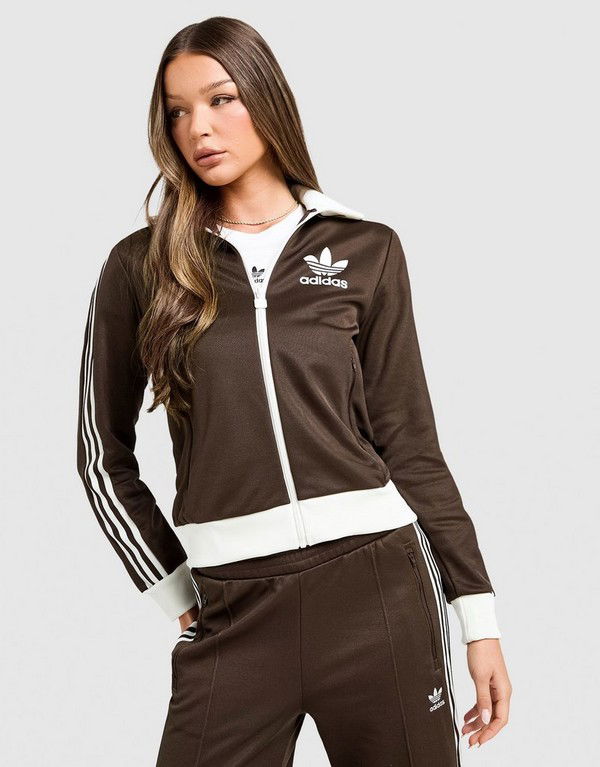 Træningsdragt adidas Originals Classic Full-Zip Track Top Brun | KH2338, 1