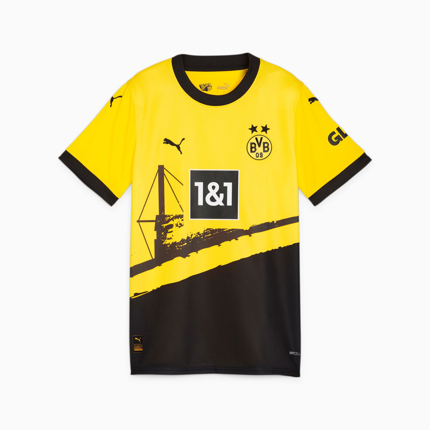 Jersey Puma Borussia Dortmund 23/24 Home Jersey Gul | 770606_01, 0