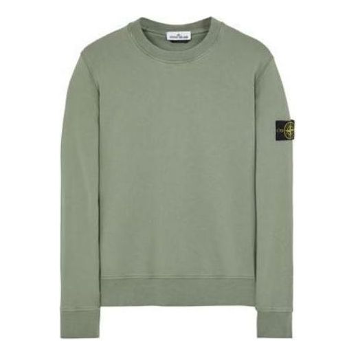 Sweater Stone Island Stone Island Crewneck Sweatshirt Grøn | 791563051-V0055