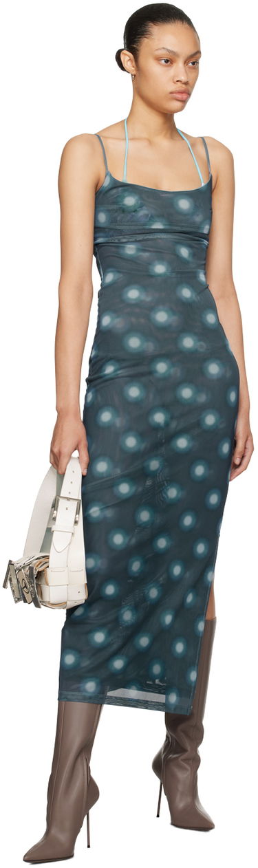 Kjole Miaou Miaou Thais Maxi Dress Blå | 5019PM1GRB, 3