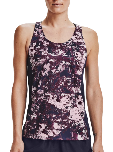 Tanktop Under Armour Fly By Printed Lilla | 1367605-698