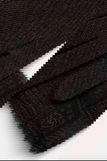 Handsker Maison Margiela MM6 Maison Margiela Long Knitted Wool Blend Gloves Brun | S62TS0078.M13198.144, 1