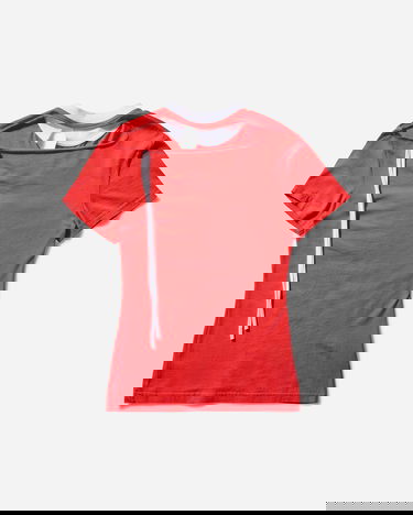 T-shirt Ottolinger Cut Out T-Shirt Rød | 11510401501 RED, 2