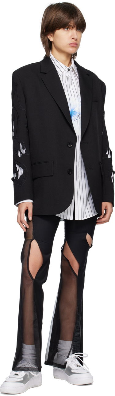 Bukser Feng Chen Wang Feng Chen Wang Cutout Trousers Sort | FWS15TR11, 3
