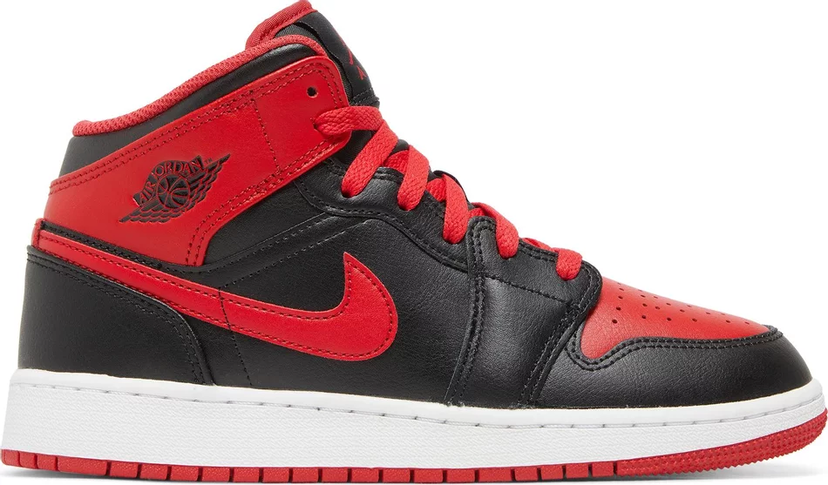 Sneakers og sko Jordan Jordan 1 Mid "Alternate Bred" Rød | DQ8423-060