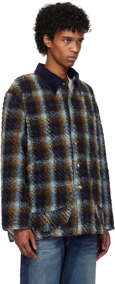 Jakke Collina Strada Collina Strada Plaid Fleece Stable Jacket Flerfarvet | XX5007, 1