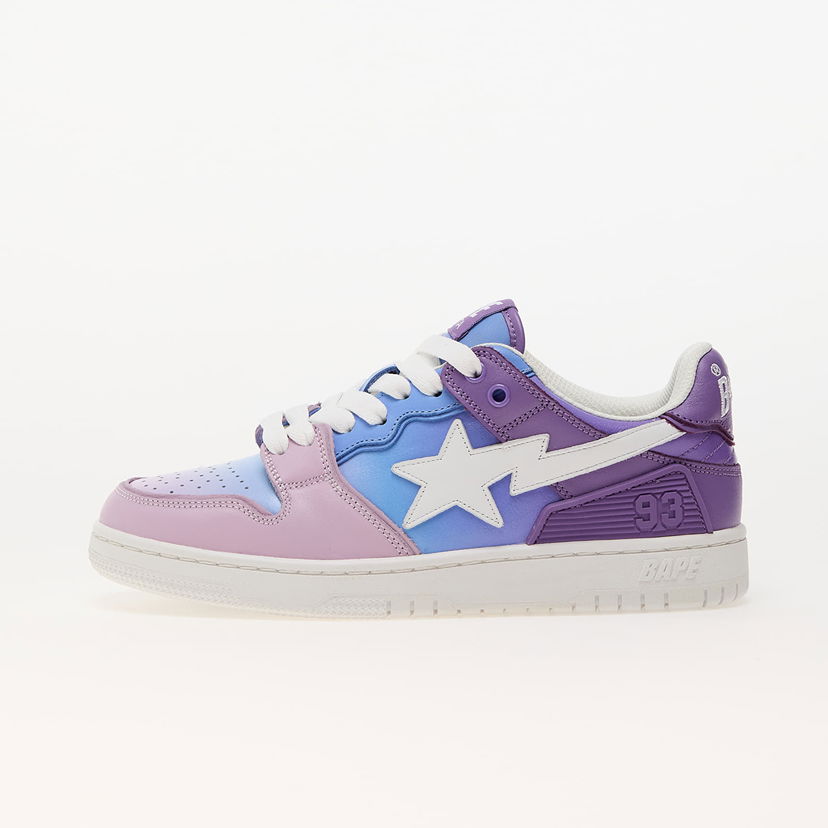 Sneakers og sko BAPE A BATHING APE Bape Sk8 Sta 1 Purple Lilla | 001FWJ302023I PUR