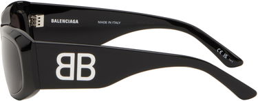 Solbriller Balenciaga Signature Square Sunglasses Sort | BB0395S-001, 4