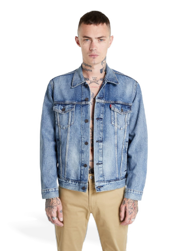 Jakke Levi's Skyline Trucker Blå | 72334-0574