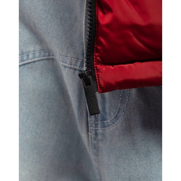 Puffer jakke Karl Kani Karl Kani Retro Essential Puffer Jacket Rød | PD00007603, 2