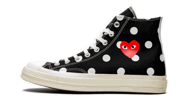 Sneakers og sko Converse Comme des Garçons PLAY x Chuck Taylor All-Star 70s Hi Sort | 157250C, 0