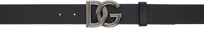 Bælter Dolce & Gabbana Black Lux Crossover Belt Sort | BC4644AX622