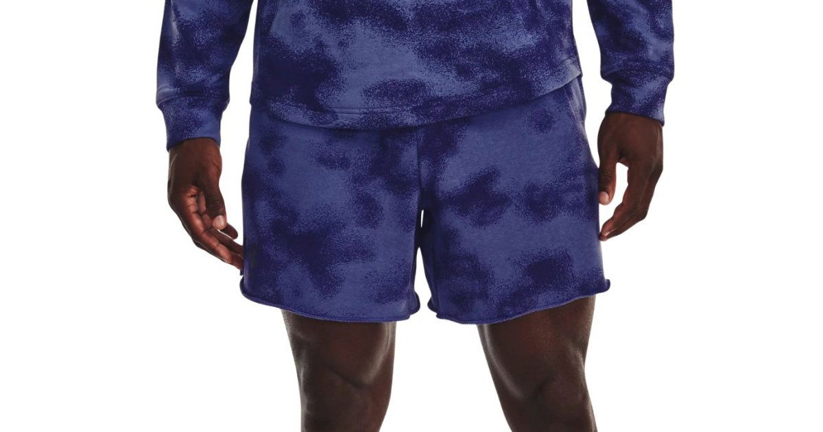 Shorts Under Armour Rival Terry 6in Shorts Lilla | 1377578-468, 1