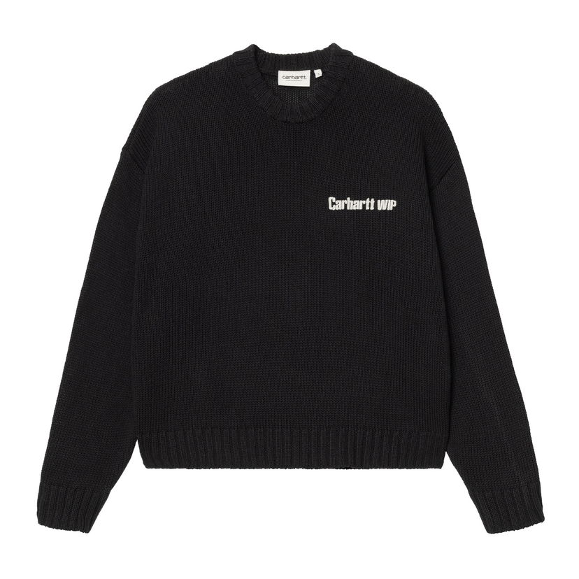 Sweater Carhartt WIP Growth Knit Sweater Sort | I035184_8