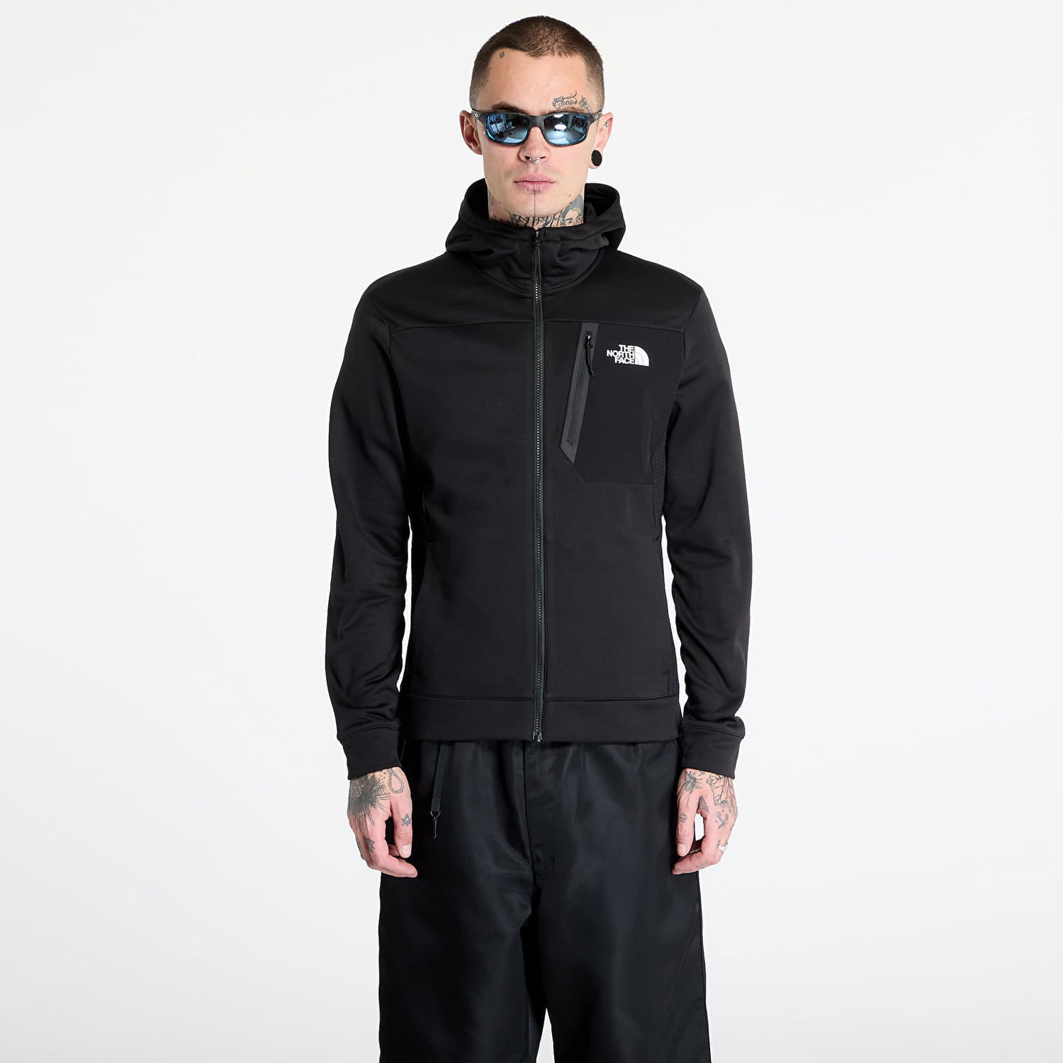 Sweatshirt The North Face Mountain Athletics Full-Zip Fleece Hoodie Sort | NF0A893QJK31, 0