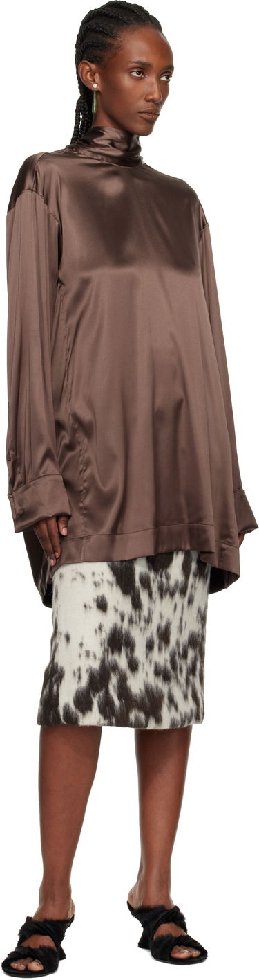 Nederdel Dries Van Noten Dries Van Noten Cow Print Midi Skirt Flerfarvet | 252-010852-2288, 3