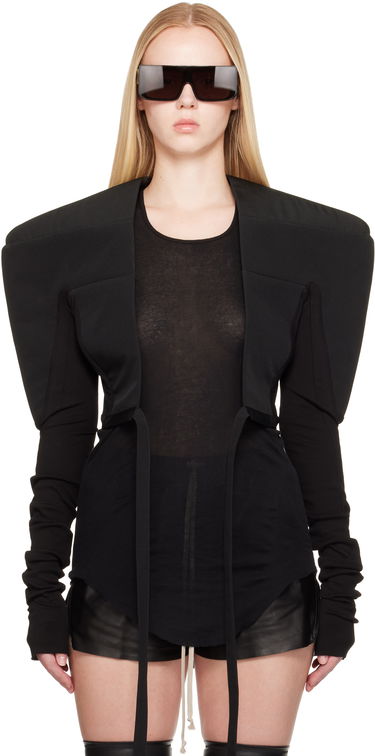 Jakke Rick Owens Rick Owens Hollywood Tight Blazer Sort | RO01E7275 PCVSJA, 0