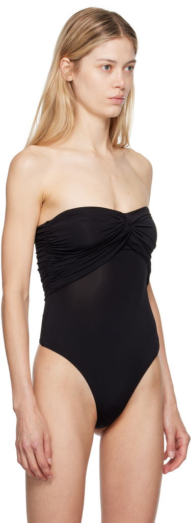 Krop Anine Bing Twist Front Tube Bodysuit Sort | A-08-7420-BLK26, 3