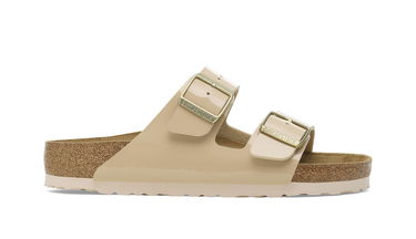 Sneakers og sko Birkenstock Arizona Birko-Flor Patent Regular Fit Sandal Beige | 1013069, 2