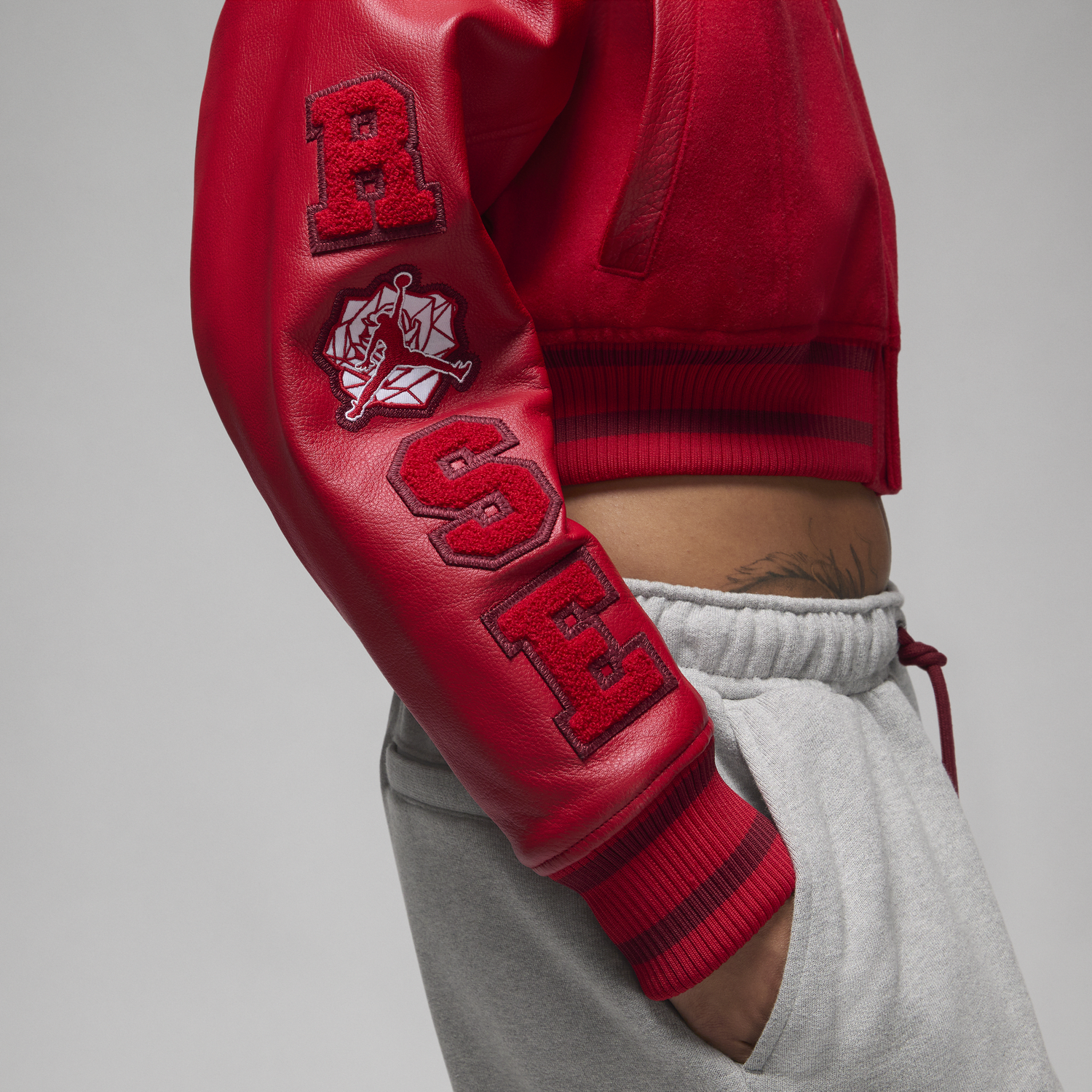 Bomberjakke Jordan Teyana Taylor x Jacket Rød | FB2642-687, 1