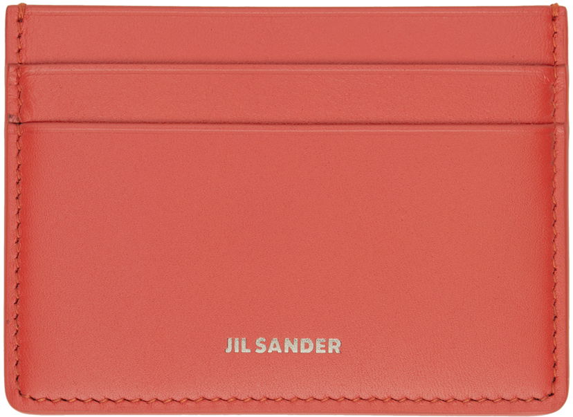 Tegnebog Jil Sander Credit Card Holder Lyserød | J25VL0009_P5458