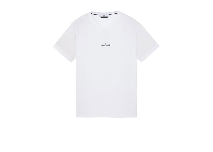 T-shirt Stone Island Institutional One Print T-shirt Hvid | 2NS89