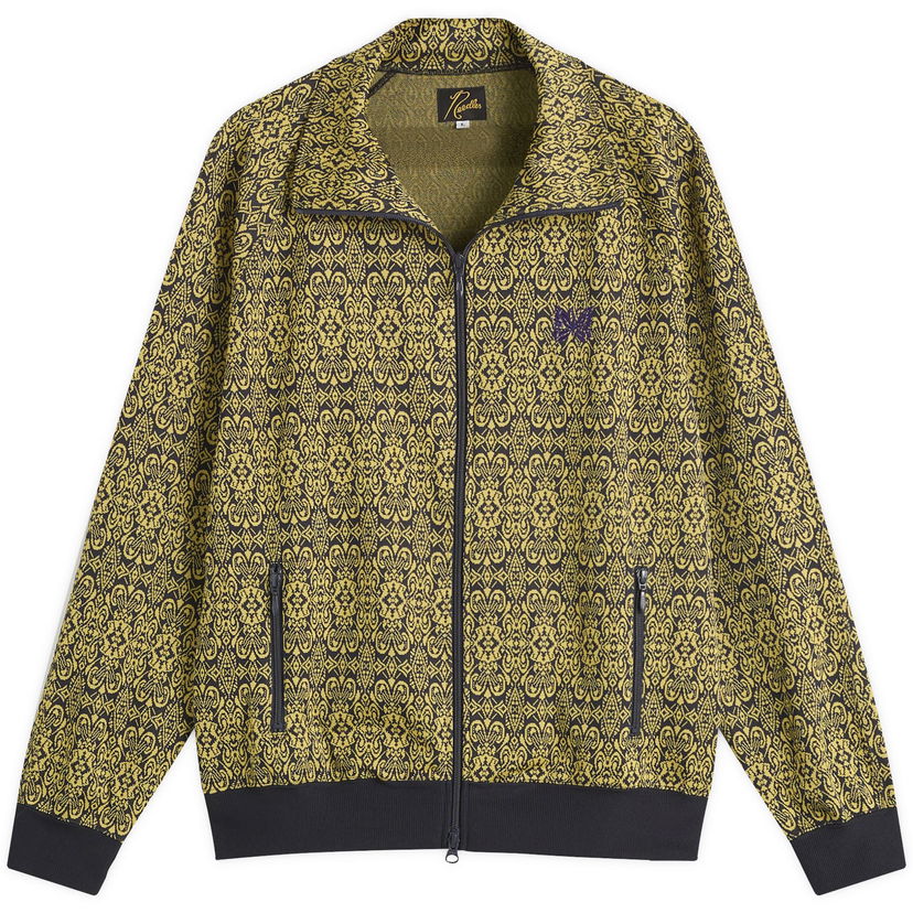 Træningsdragt Needles Needles Poly Jacquard Track Jacket Arabesque Size Small Gul | RW312-D