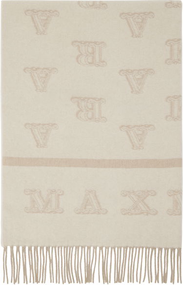 Tørklæde Max Mara Max Mara Wsklause Scarf Beige | 2424546302600 MM02254, 0