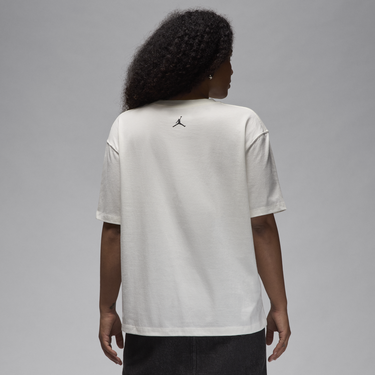 T-shirt Jordan Girlfriend Jordan Zone 23 Hvid | HF2861-133, 4