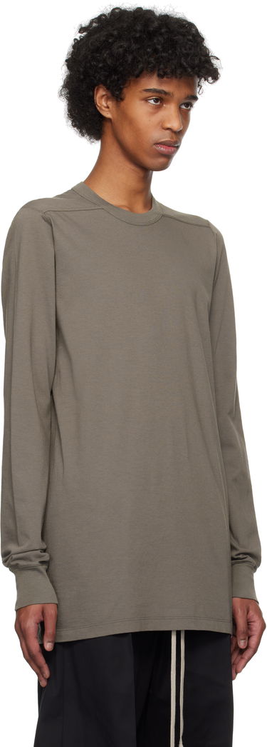 T-shirt Rick Owens Rick Owens Hollywood Level Long Sleeve T-Shirt Grøn | RU01E5266 JA, 1