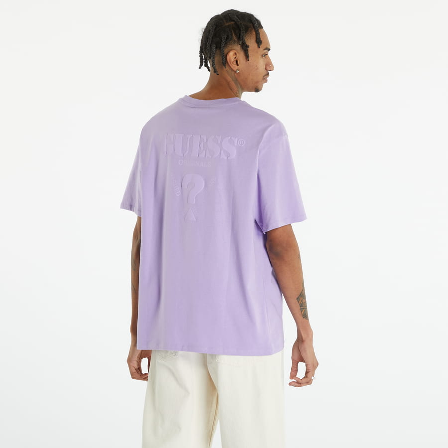 T-shirt GUESS Go Triangle Logo Tee Lilla | M3GI71K9XF3-G4N7, 1