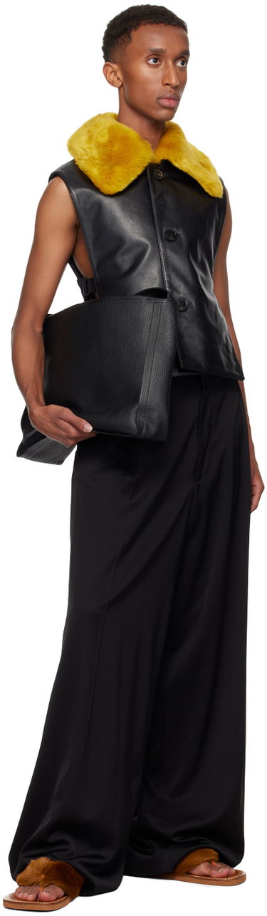 Skuldertaske Dries Van Noten Dries Van Noten Bucket Crossbody Bag Sort | 242-021506-196, 3