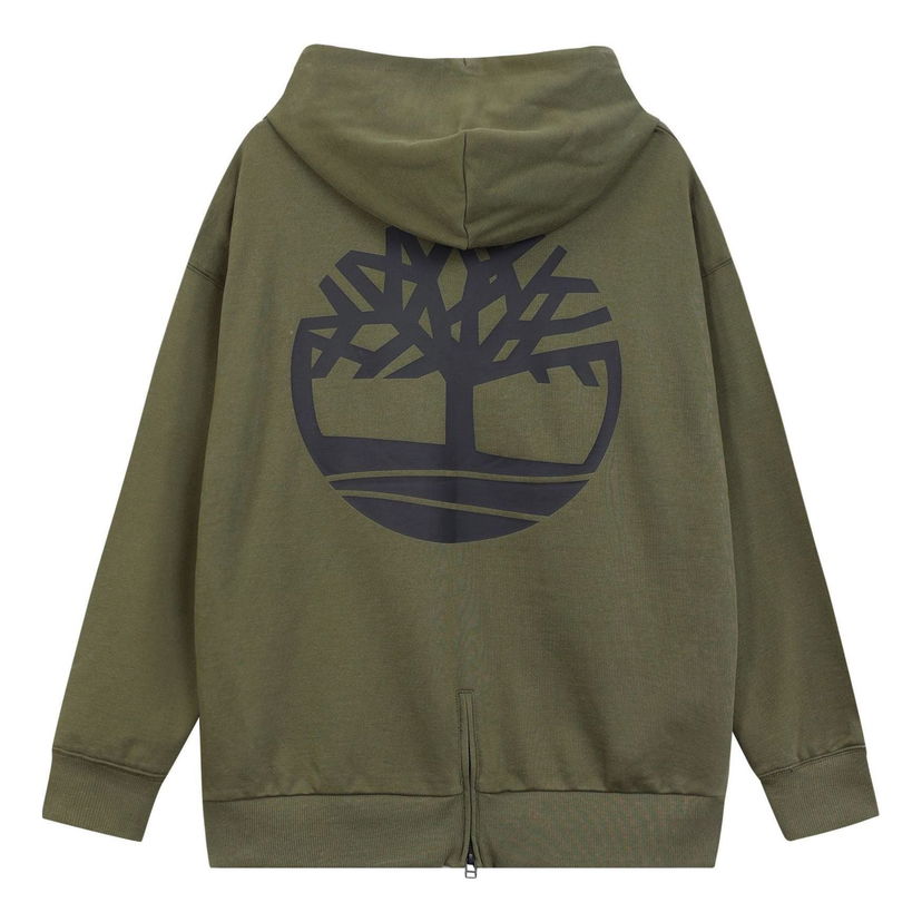 Sweatshirt Timberland Tree Logo  Hoodie Grøn | A5PVA-A58
