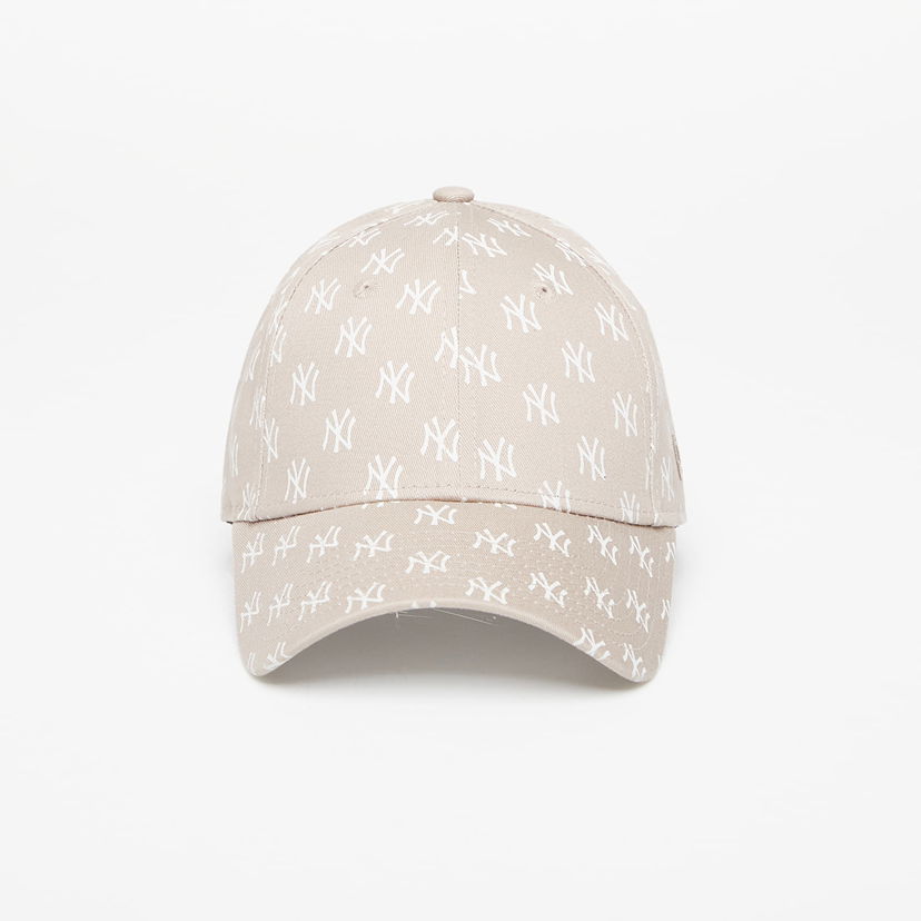 Kasket New Era New York Yankees Womens Monogram 9FORTY Adjustable Cap Beige | 60434992