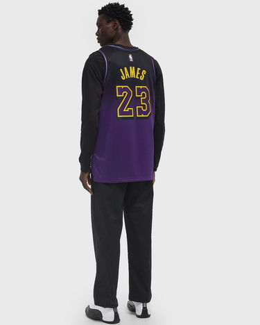 Jersey Nike NBA Swingman LeBron James Lakers City Edition Jersey 2024/25 Lilla | FQ4346-504, 3