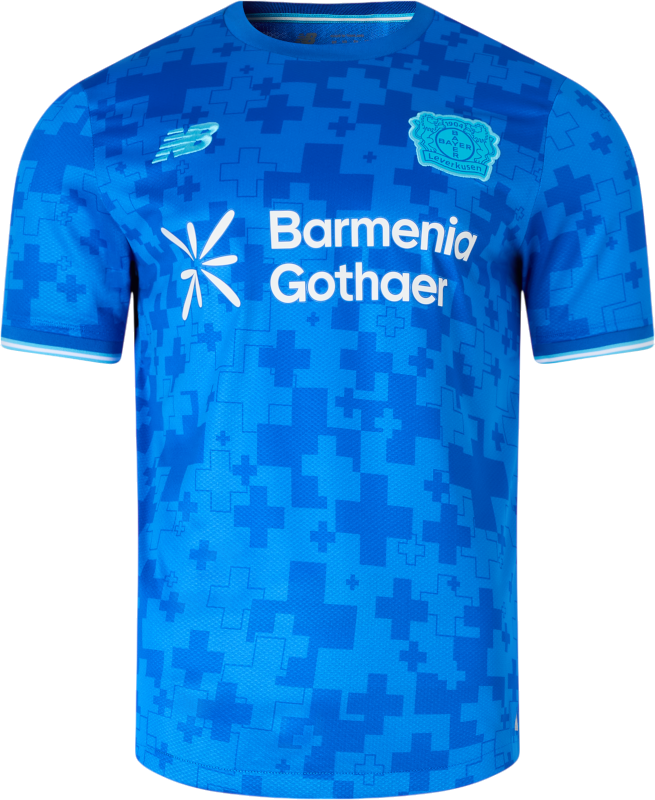 Jersey New Balance Bayer 04 Leverkusen Third Jersey 2025/2026 Blå | mt230565-thd, 1