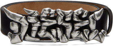 Bælter Diesel B-Graffiti Metallic Buckle Leather Belt Metalisk | X10598 PR080, 0