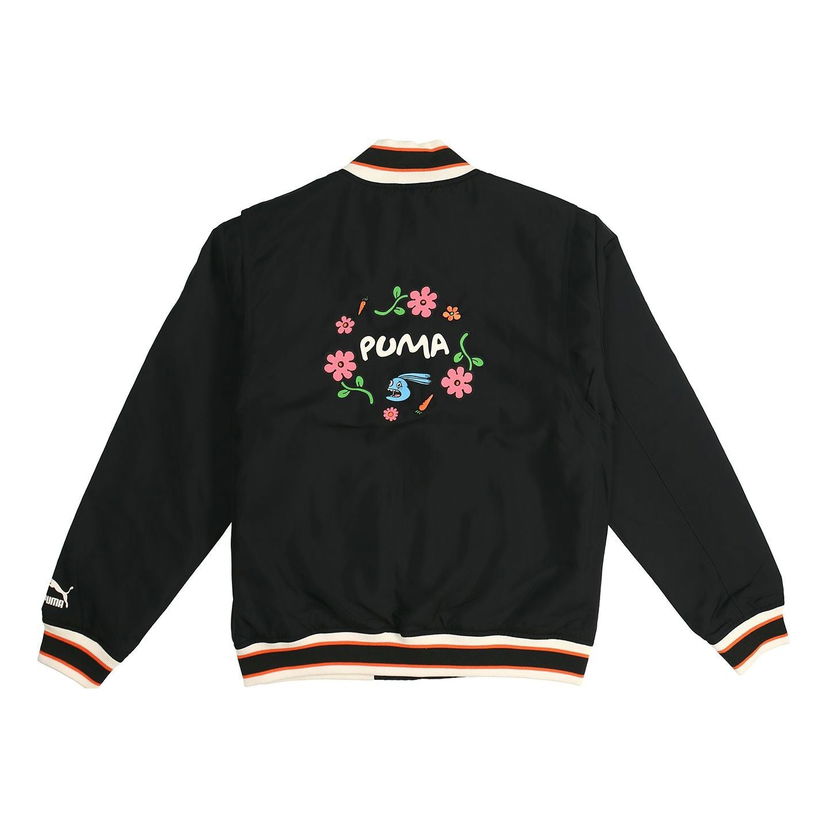 Bomberjakke Puma Randomevent Collaboration Bomber Jacket Sort | 596661-01
