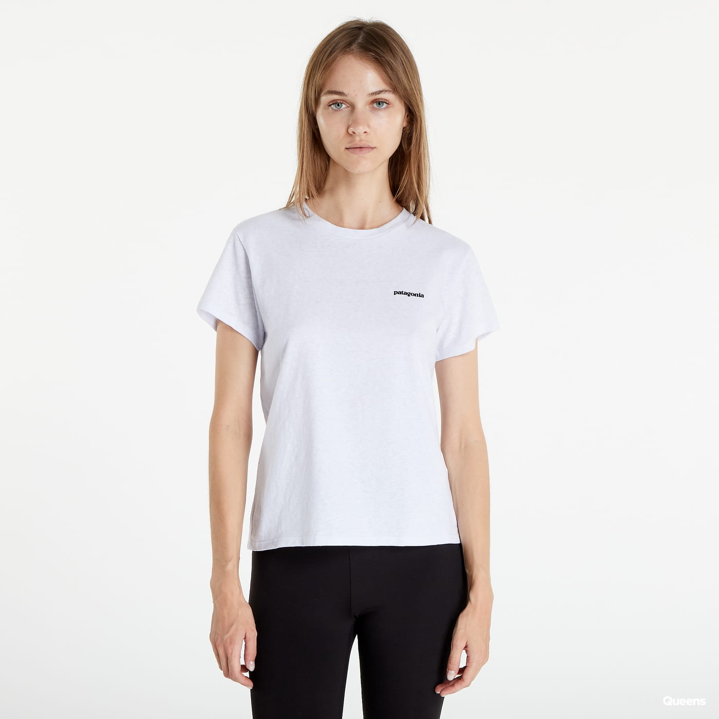T-shirt Patagonia P-6 Logo Responsibili T-Shirt Hvid | 37567, 0