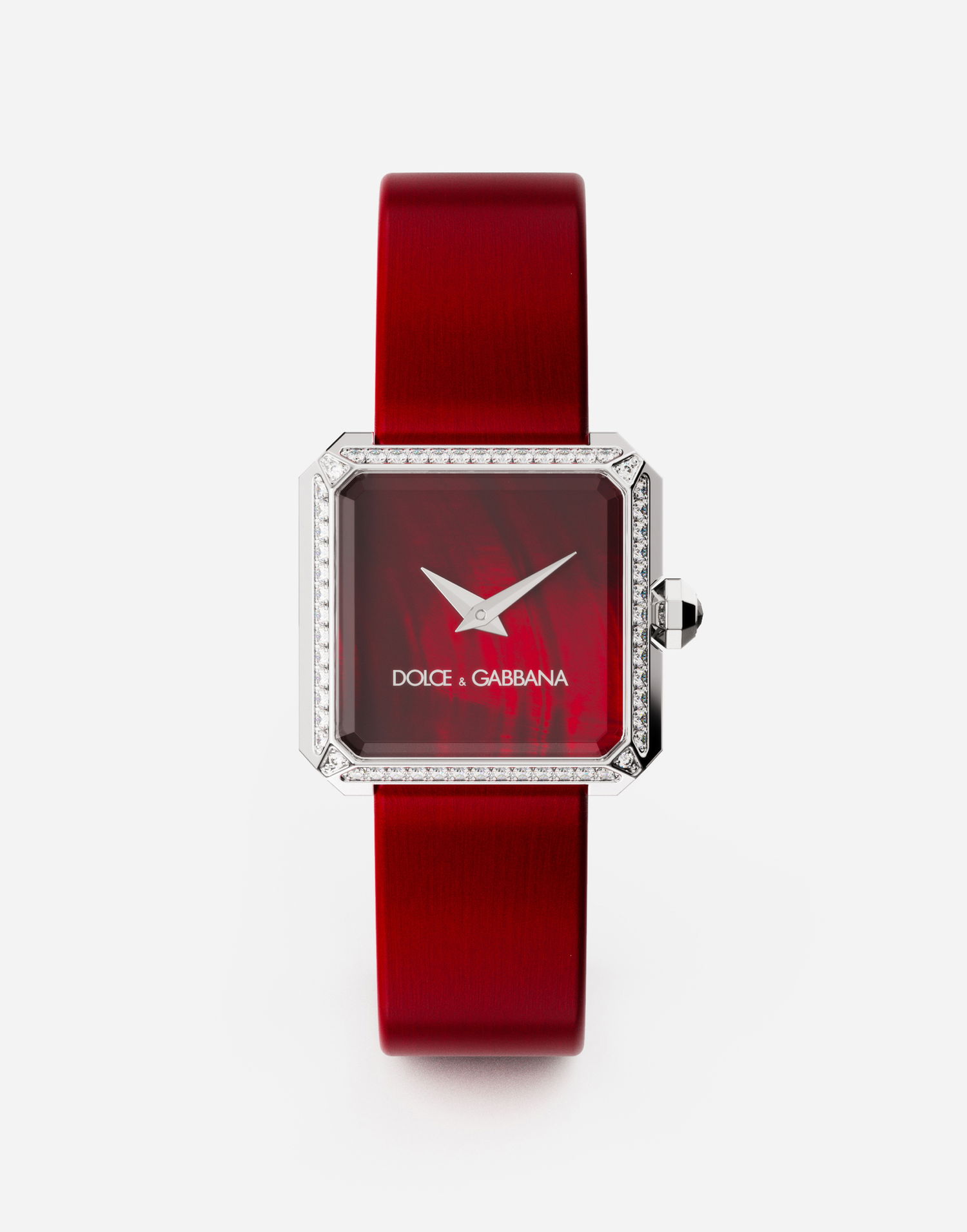 Ur Dolce & Gabbana Dolce & Gabbana Sofia Steel Watch with Diamonds Rød | WWJC2SXCMDTR0365, 0