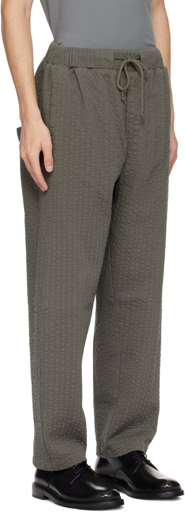 Bukser Craig Green Craig Green Embroidered Linestitch Trousers Grøn | CGAW25CWOTRS97, 1