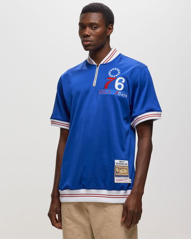 Jersey Mitchell & Ness NBA SHOOTING SHIRT 76ERS 1966 Blå | ASSH5698-P7666PPPROYA, 1