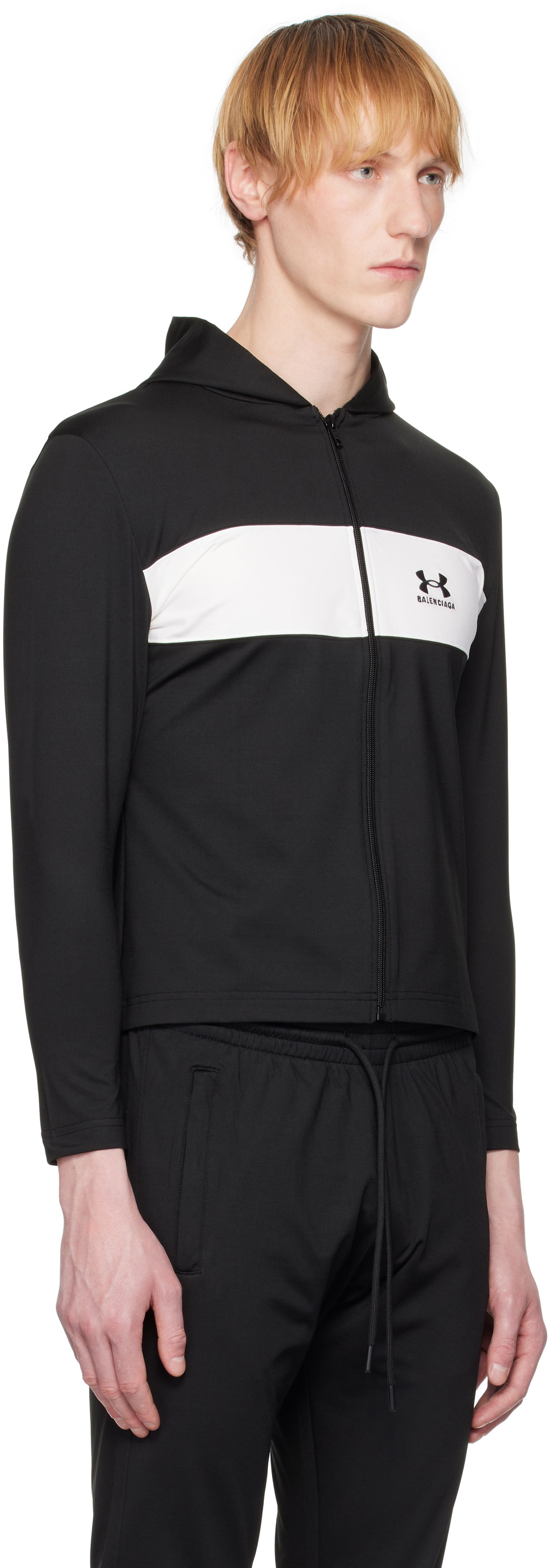 Træningsdragt Balenciaga Under Armour Edition Sweatsuit Hoodie by Balenciaga Sort | 813821TRVX2, 1