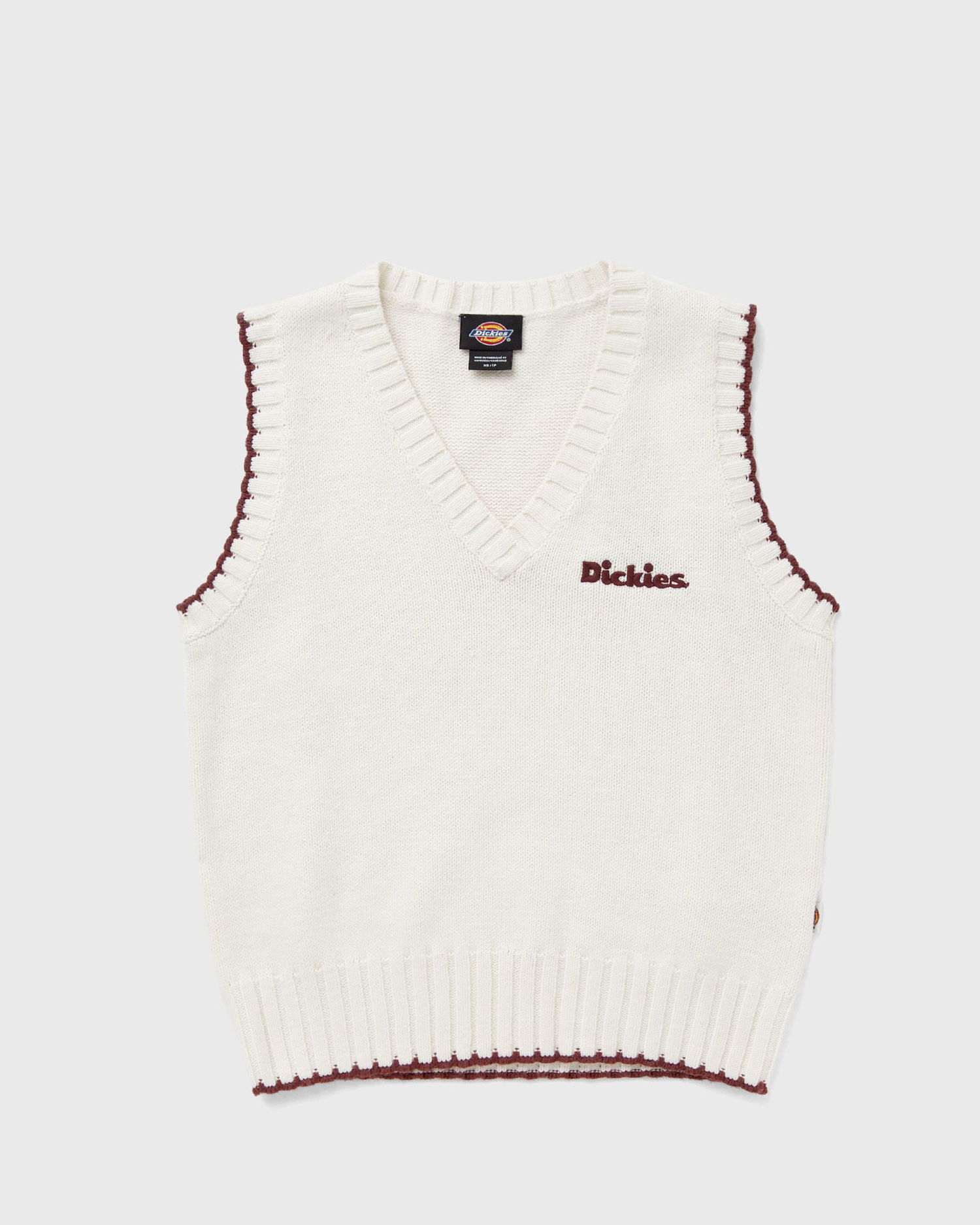 Sweater Dickies Slayden Sweater Vest Hvid | DK0A87P2C481, 0