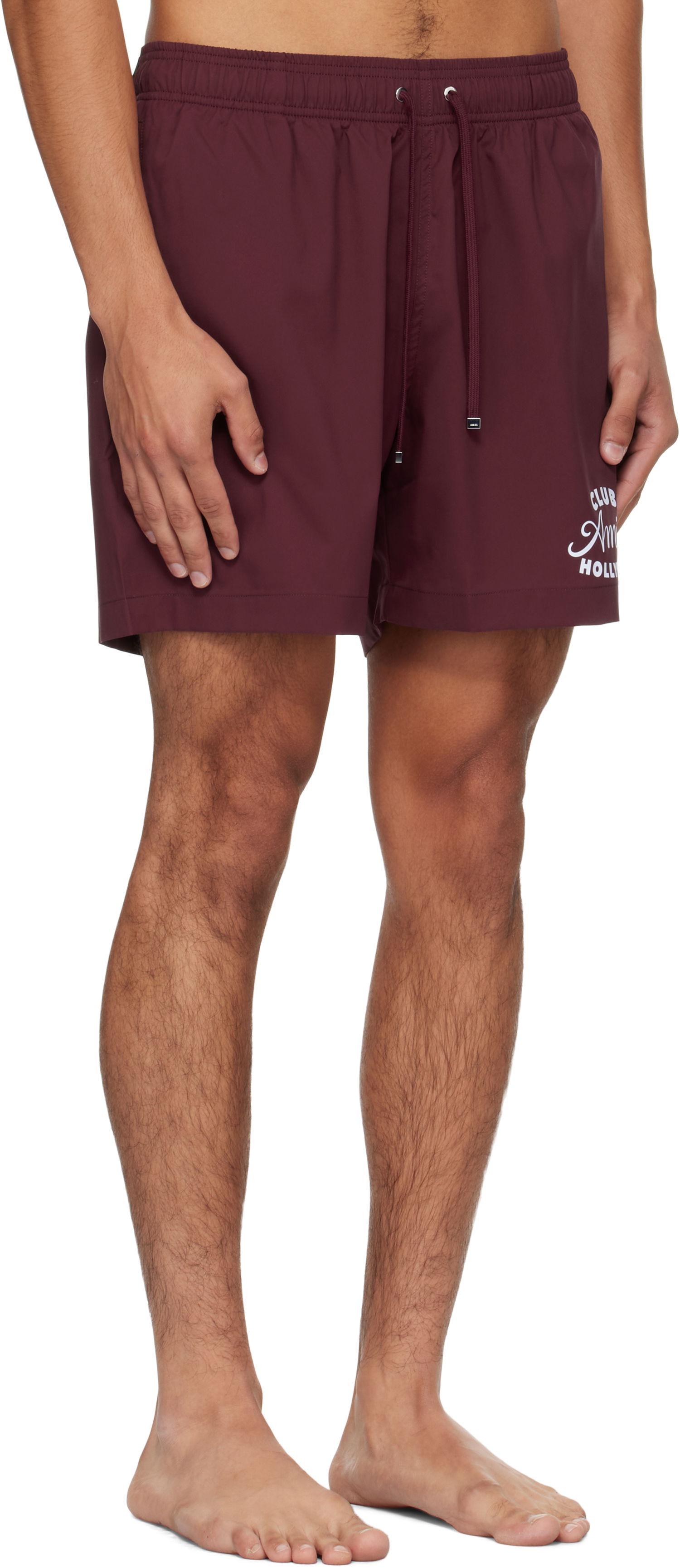 Shorts AMIRI AMIRI 'Club Amiri' Swim Shorts Bourgogne | AMSWTK1045, 1