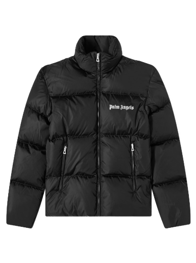 Puffer jakke Palm Angels Track Down Jacket Sort | PMED019F22FAB0011001