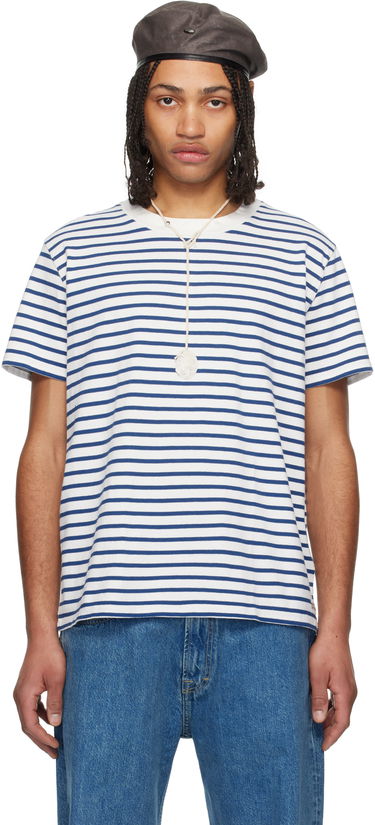T-shirt OUR LEGACY OUR LEGACY Bliss Striped T-Shirt Hvid | M2256BG, 0